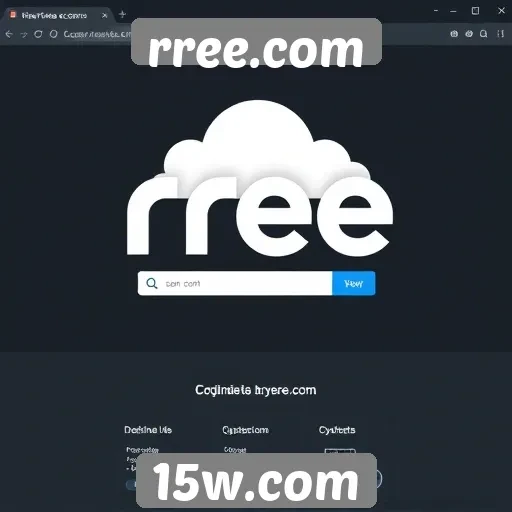 Explorando a interface do usuário do site rree.com